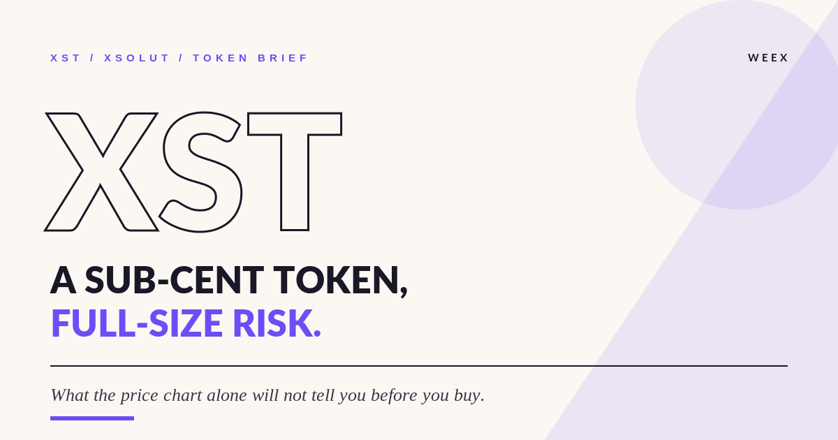 XST Coin: Which Token Is It, and How Thin Is the Market?