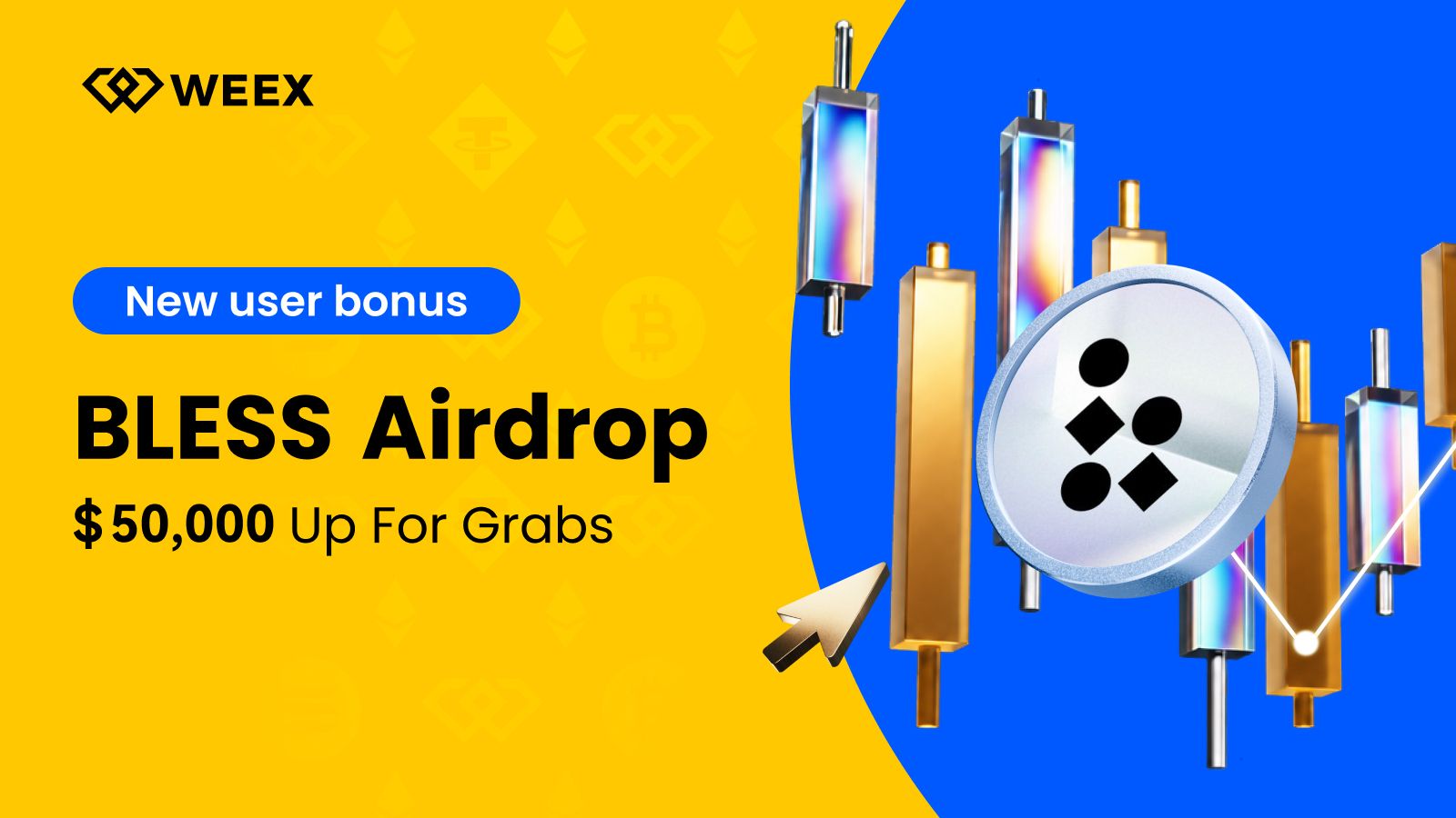 BLESS Token Airdrop Guide: How to Claim 50,000 USDT on WEEX