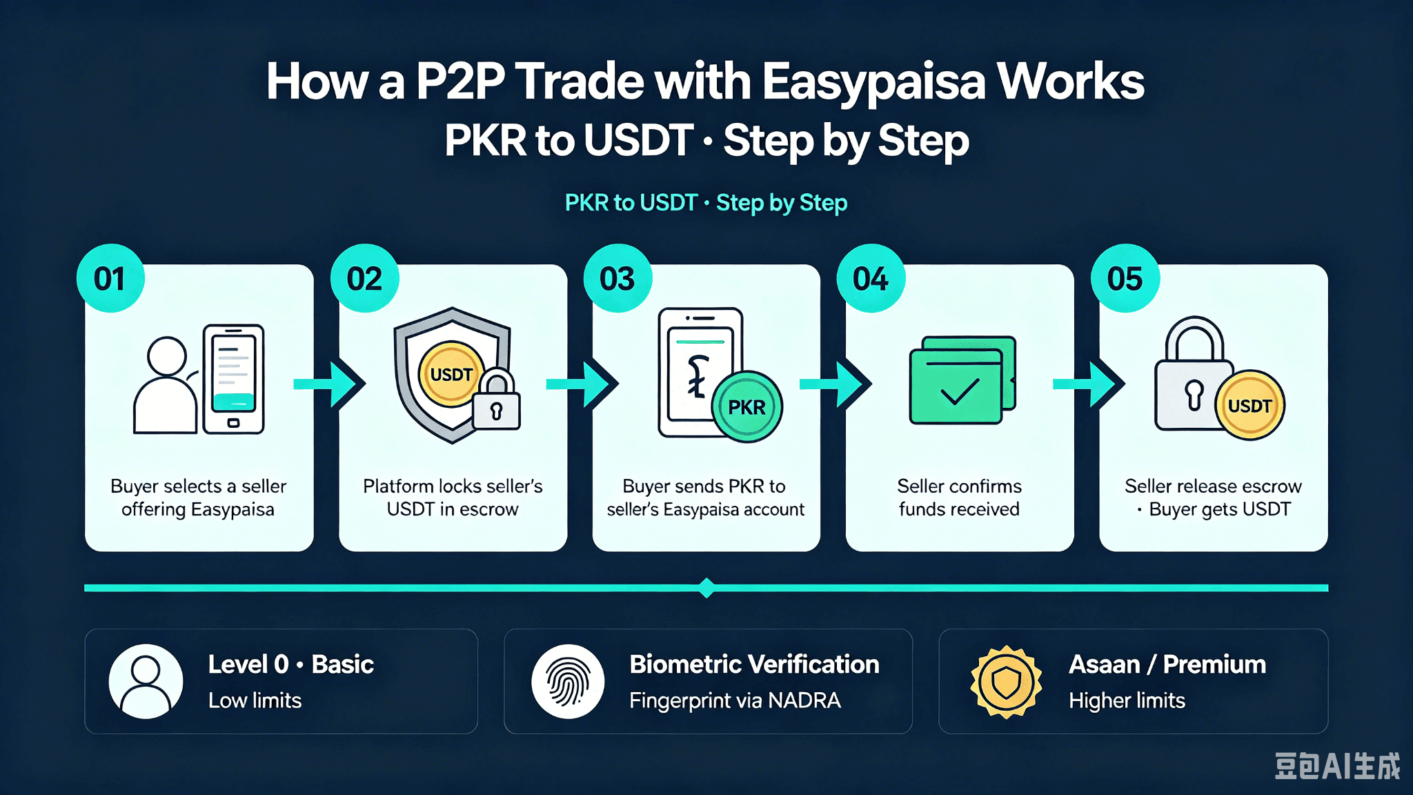 Easypaisa Crypto Guide: How to Use the Mobile Wallet for P2P Trading in Pakistan