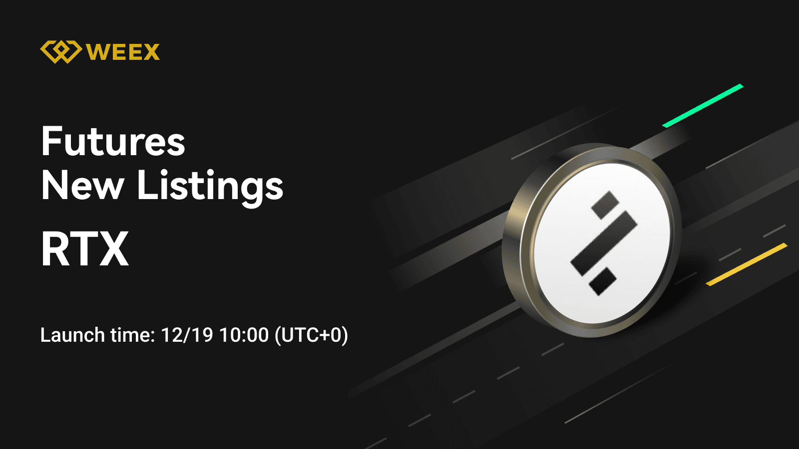 WEEX Futures Launches RateX (RTX) Coin & RTX USDT Contract