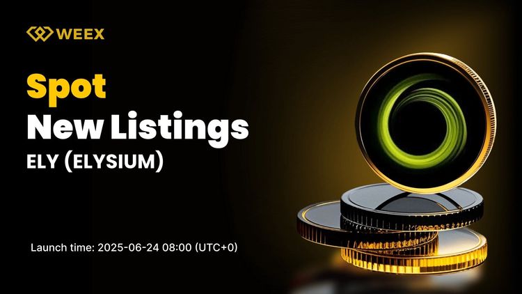 ELYSIUM (ELY) 正式在 WEEX Spot 上市 - ELY USDT 交易现已开启