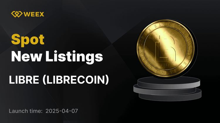 LIBRECOIN (LIBRE) 现可在 WEEX 上交易 - LIBRE USDT 交易开启