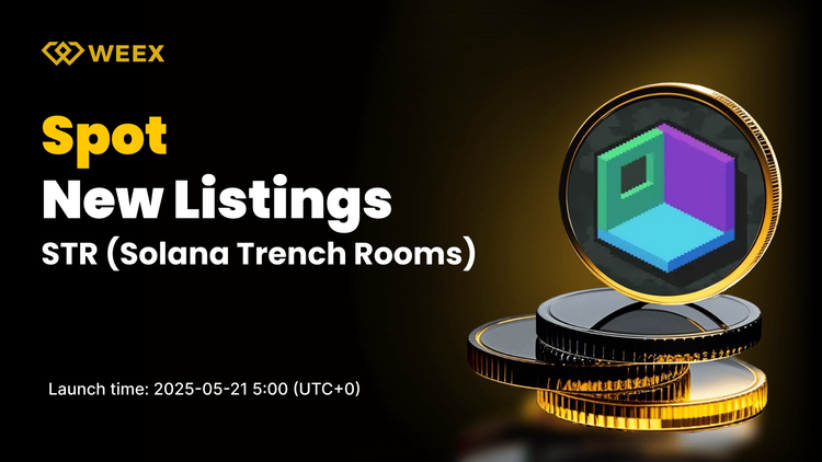 Solana Trench Rooms (STR) 将在 WEEX 现货平台首发