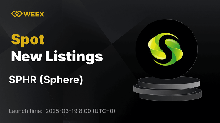 Sphere (SPHR) 现已在 WEEX 上市 - SPHR USDT 交易正式上线